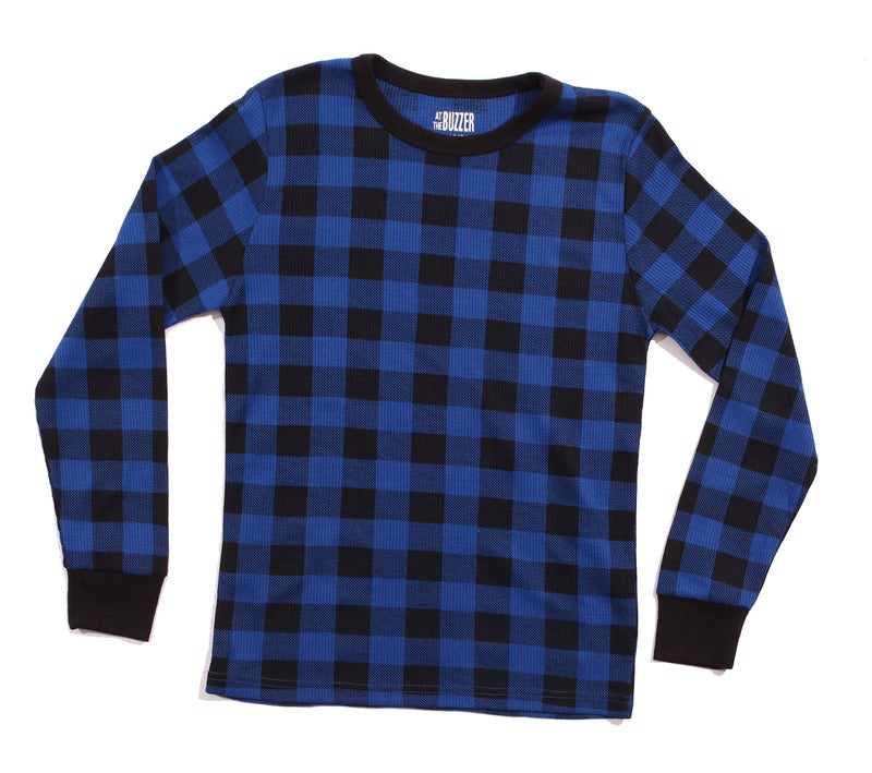 At The Buzzer Thermal Underwear Set for Boys 95366-BLU-10-12 - Image 2